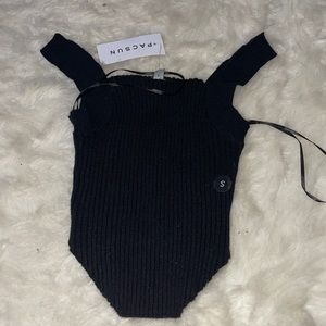 Black Kendall & Kylie Tank top from Pacsun